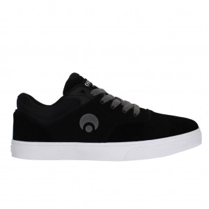 Black / White / Grey Women Osiris Rec Sneakers | OS3485176