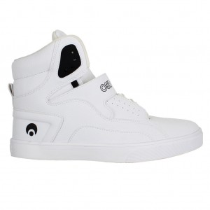 White / Black / White Women Osiris Rize Ultra Sneakers | OS2895760